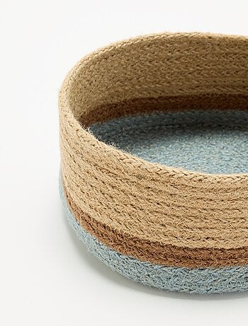 Klein opbergmandje van jute