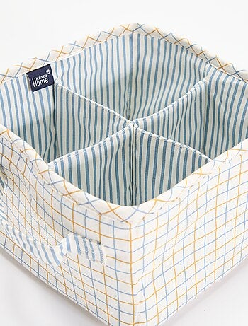 Klein opbergmandje van textiel