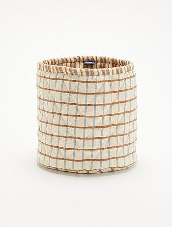 Klein geprint opbergmandje - Kiabi Home