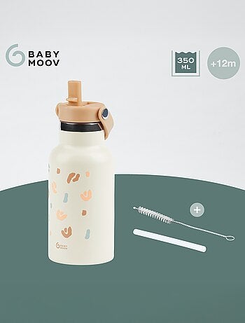 Kleine roestvrijstalen drinkfles 'Babymoov'