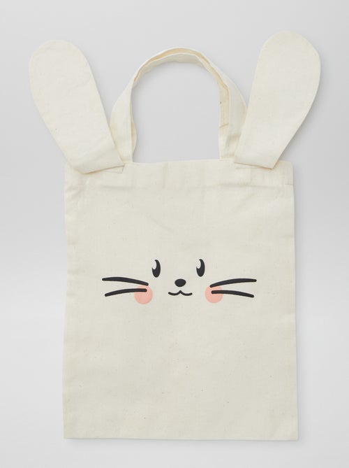 Kleine totebag | Konijntje - Kiabi