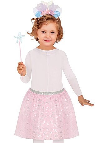 Kleine Zeemeermin Set: Hoofdband, Toverstaf en Tutu