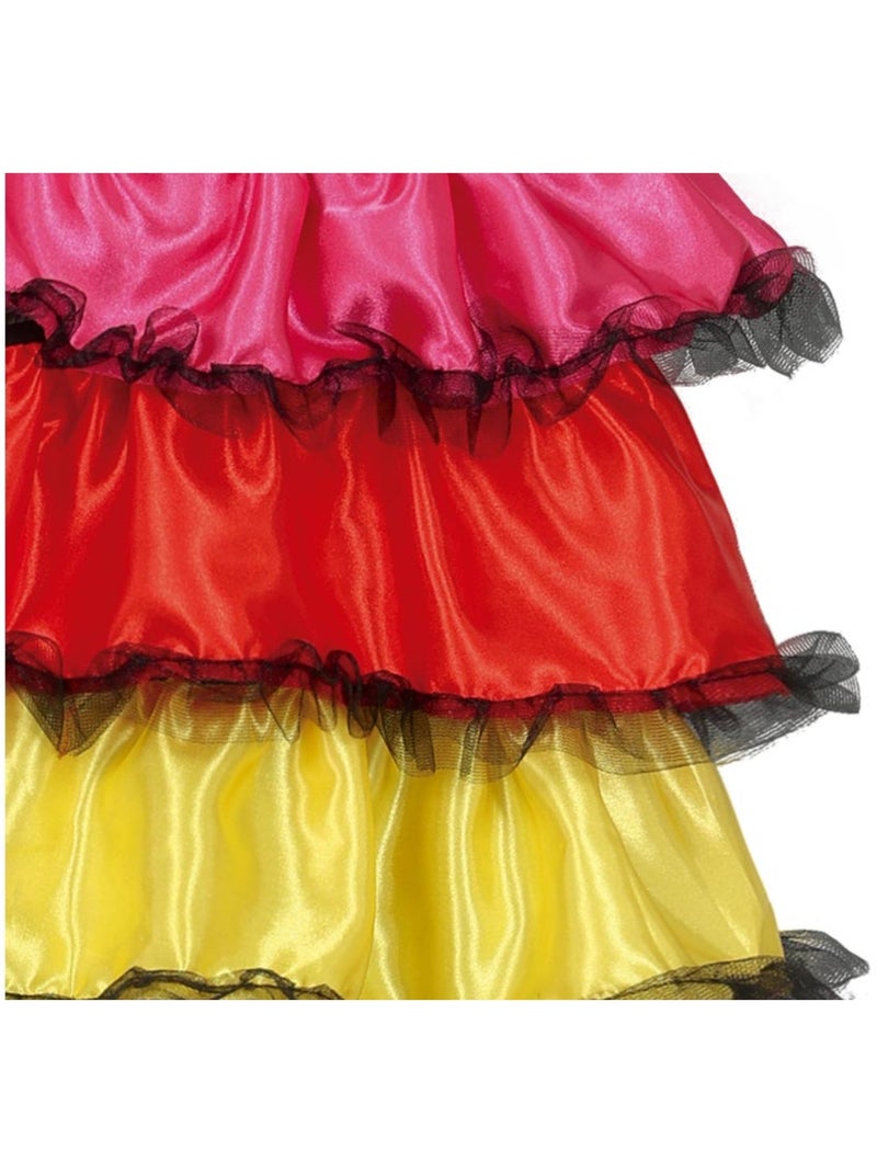 Kleuren van het Catrina-kostuum Multicolor - Kiabi