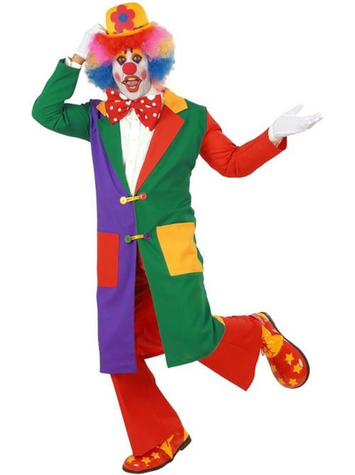 Kleurrijk clownskostuum - Kiabi