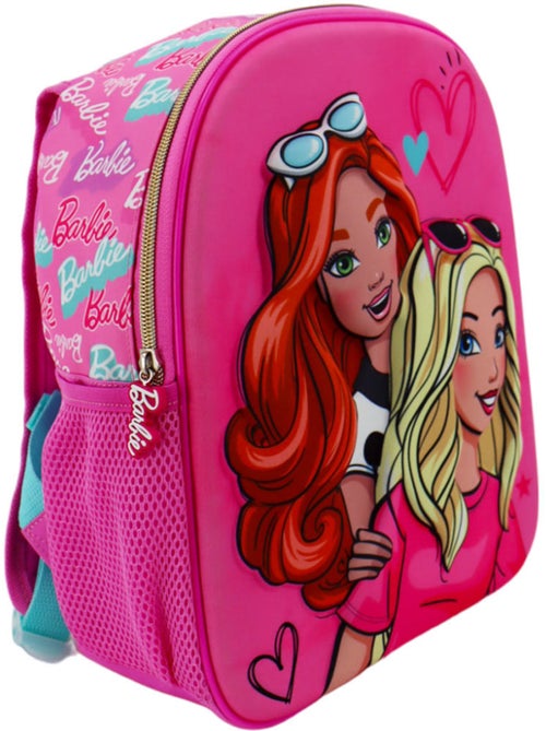 Kleuterrugzak 3D Barbie personages en coeurs 32 cm - Kiabi Kleuterrugzak 3D Barbie personages en coeurs 32 cm - Kiabi