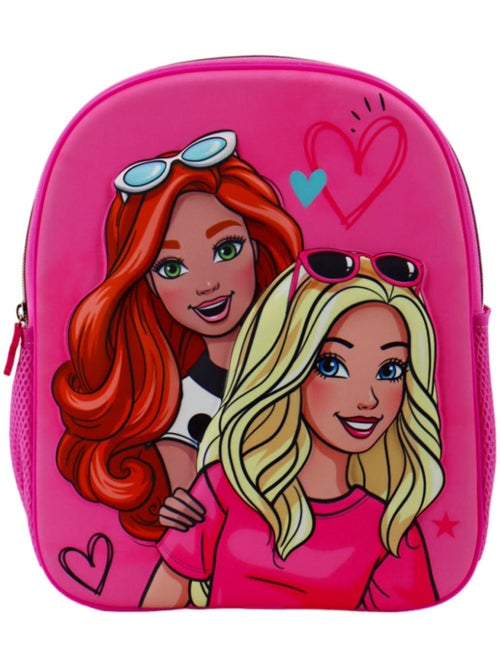 Kleuterrugzak 3D Barbie personages en coeurs 32 cm - Kiabi Kleuterrugzak 3D Barbie personages en coeurs 32 cm - Kiabi