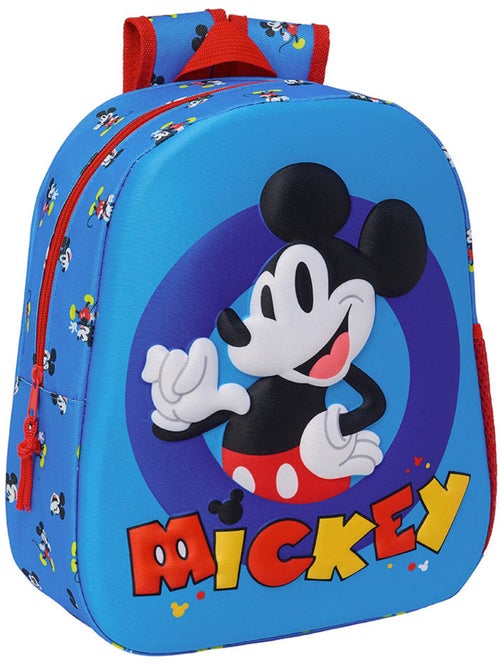 Kleuterrugzak 3D 'Mickey Mouse' 33 cm verstelbaar - Kiabi