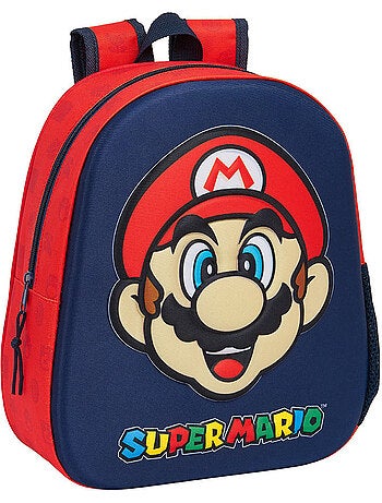 Kleuterrugzak 3D motief Super Mario Super Mario