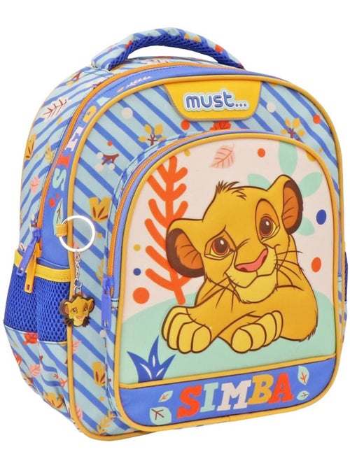 Kleuterrugzak bedrukt Simba zachte stof Disney - Kiabi