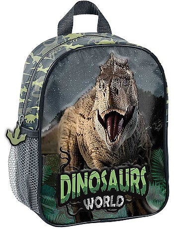 Kleuterrugzak dinosaurusmotief synthetische stof