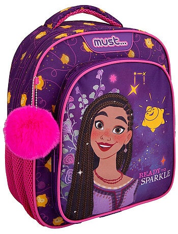 Kleuterrugzak Disney Asha van polyester motief personages 31 x 27 x 10 cm