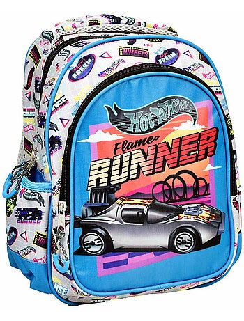 Kleuterrugzak Hot Wheels van polyester bedrukt Flame Runner