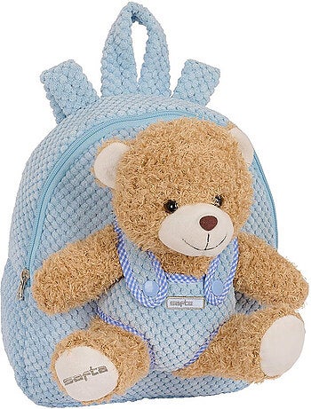 Kleuterrugzak knuffel met ourson afneembaar SAFTA