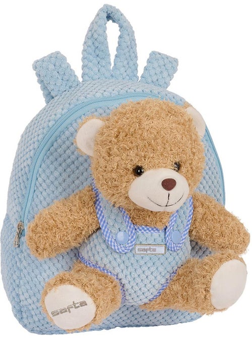 Kleuterrugzak knuffel met ourson afneembaar SAFTA - Kiabi