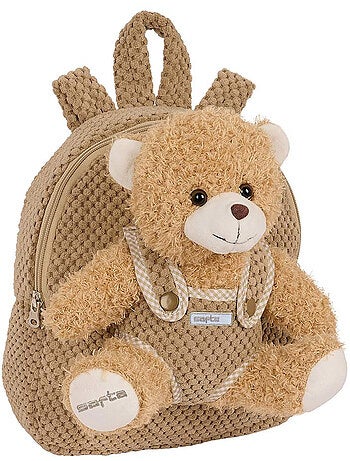 Kleuterrugzak knuffel met ourson afneembaar SAFTA