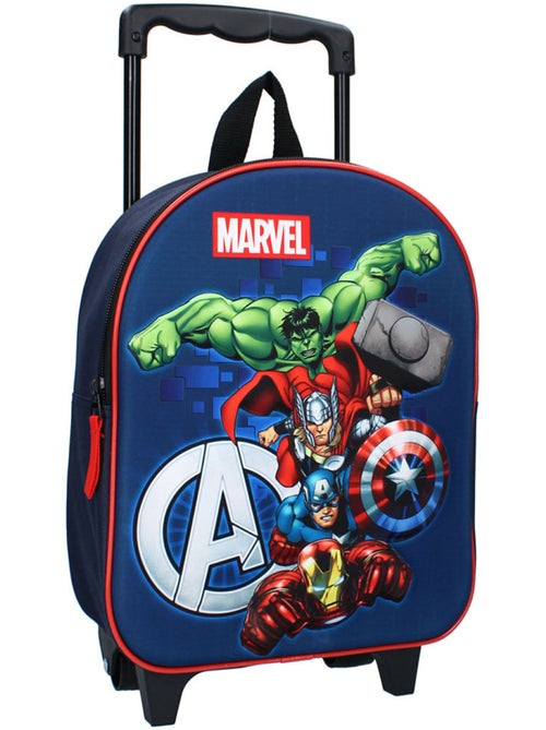 Kleuterrugzak met Wieltjes Avengers Marvel 32 cm - Trolley kinderen - Kiabi