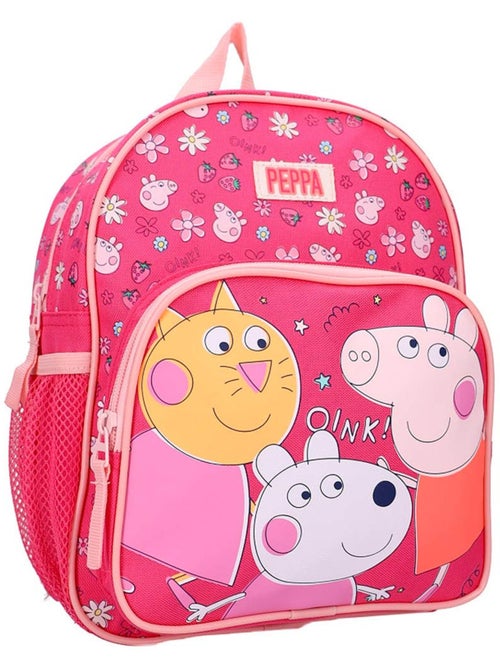 Kleuterrugzak 'Peppa Pig' Oink 29 cm ritsen vakken mesh - My Little Pony - Kiabi