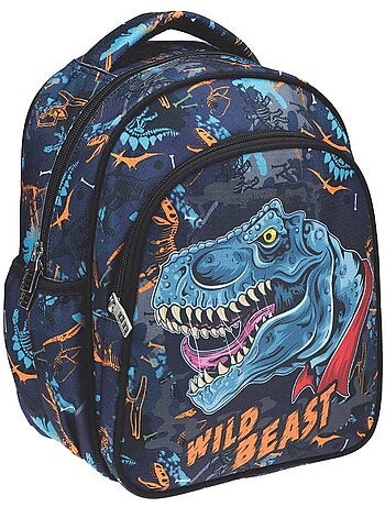 Kleuterrugzak polyester bedrukt dinosaurus BACK ME UP