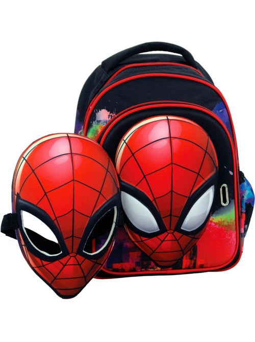 Kleuterrugzak Spider-Man GIM 30 cm met masque bijpassend - Kiabi Kleuterrugzak Spider-Man GIM 30 cm met masque bijpassend - Kiabi