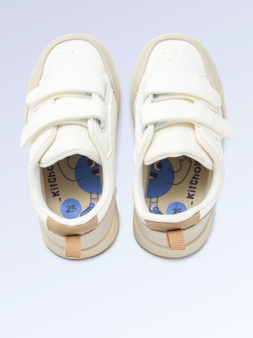 Klittenbandsneakers - motoriek 4 'lopen' - Kitchoun - Kiabi