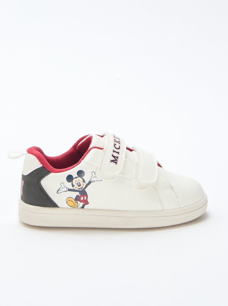 Klittenbandsneakers 'Mickey' 'Disney' Wit - Kiabi