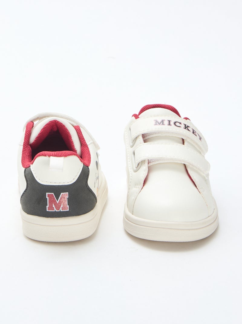 Klittenbandsneakers 'Mickey' 'Disney' Wit - Kiabi