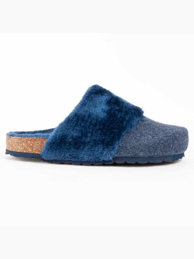 Klomp Synthetisch Materiaal Montevita Blauw - Kiabi