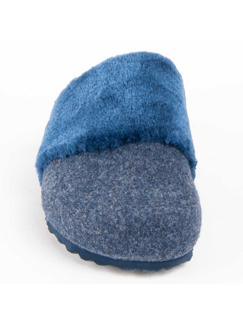 Klomp Synthetisch Materiaal Montevita Blauw - Kiabi