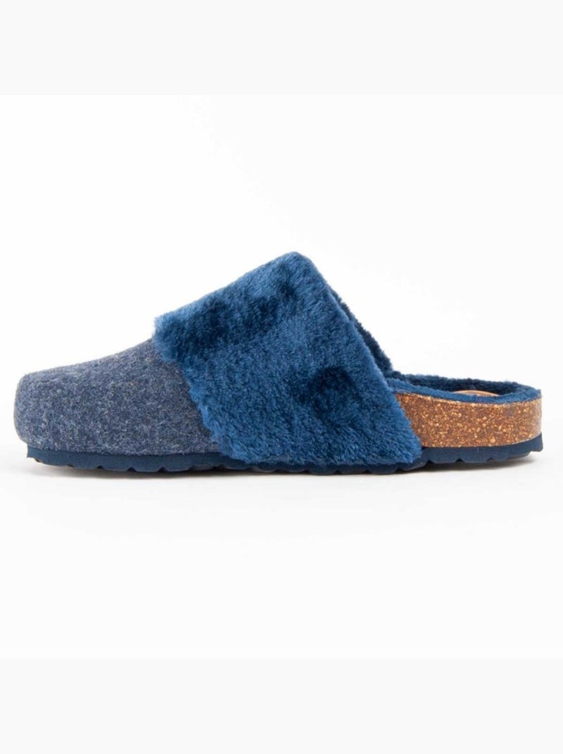 Klomp Synthetisch Materiaal Montevita Blauw - Kiabi