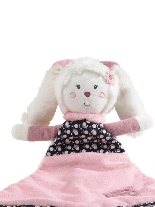 Knuffel-zakdoekje in de vorm van een konijn, van wit fluweel - Kiabi Knuffel-zakdoekje in de vorm van een konijn, van wit fluweel - Kiabi