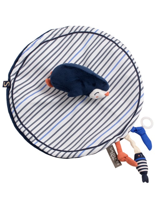 Knuffel-zakdoekje in de vorm van een pinguïn, van fluweel - Kiabi Knuffel-zakdoekje in de vorm van een pinguïn, van fluweel - Kiabi