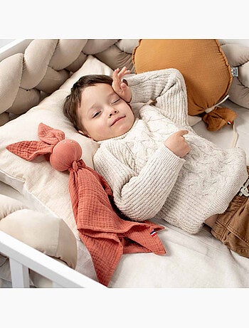 Knuffeldoekje baby van katoenen mousseline