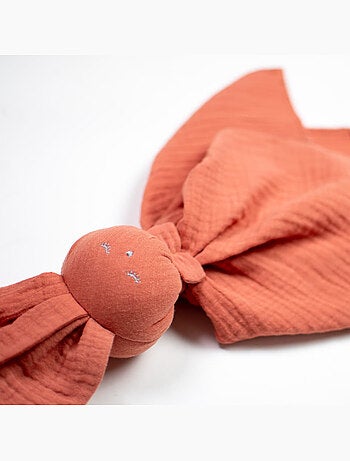 Knuffeldoekje baby van katoenen mousseline