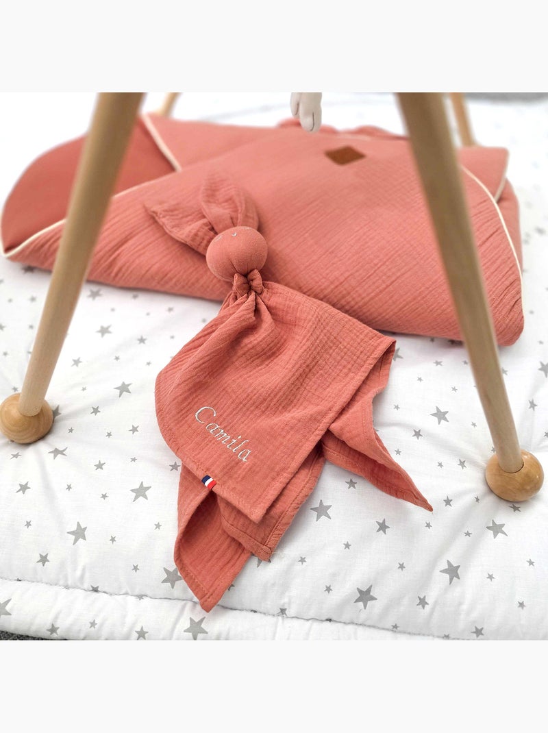 Knuffeldoekje baby van katoenen mousseline Multicolor - Kiabi