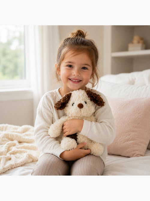 Knuffelwarmtekruik 2-in-1 in de vorm van een hond - Kiabi
