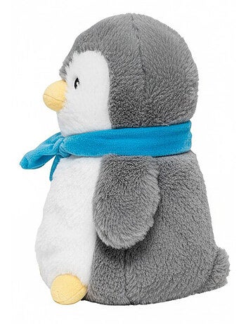 Knuffelwarmtekruik 2-in-1 in de vorm van een pinguïn