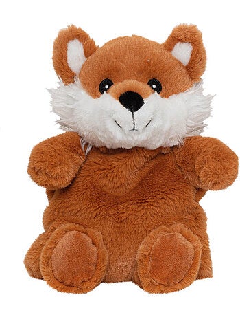 Knuffelwarmtekruik 2-in-1 in de vorm van een vos