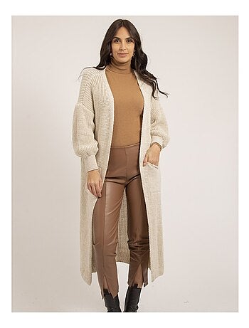 Korfa lange open vest