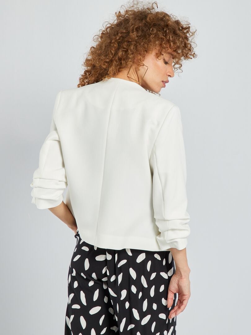 Kort colbertjasje - sneeuw wit - Kiabi - 25.00€