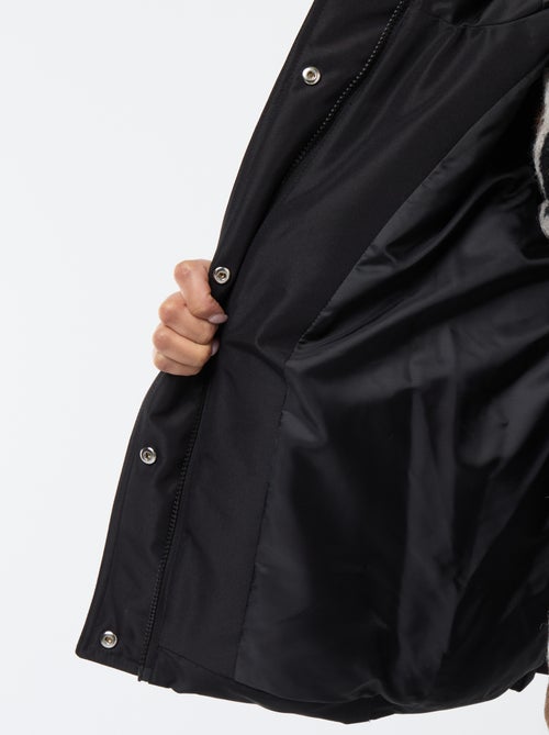 Kort donsjack met gevoerde kap 'JDY' - Kiabi