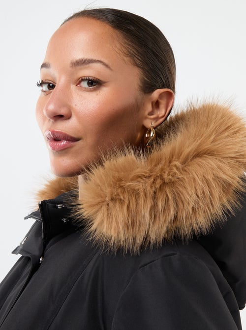 Kort donsjack met gevoerde kap 'JDY' - Kiabi