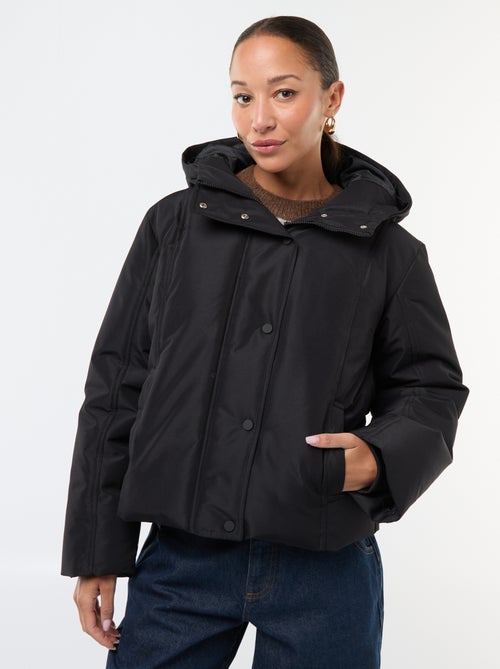 Kort donsjack met gevoerde kap 'JDY' - Kiabi