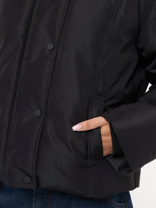 Kort donsjack met gevoerde kap 'JDY' - Kiabi