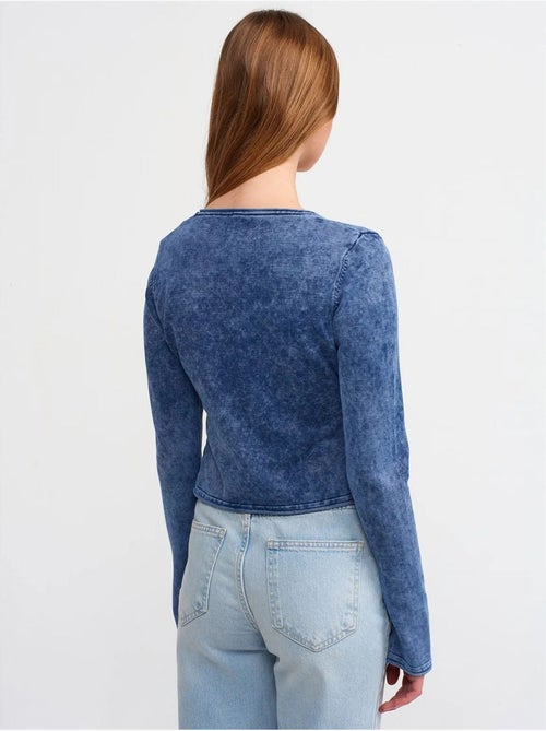 Kort geribd vest van katoen dilvin - Kiabi Kort geribd vest van katoen dilvin - Kiabi