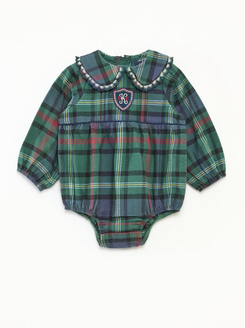 Kort speelpakje van katoenflanel | Kiabi X Catherine Painvin - Kiabi