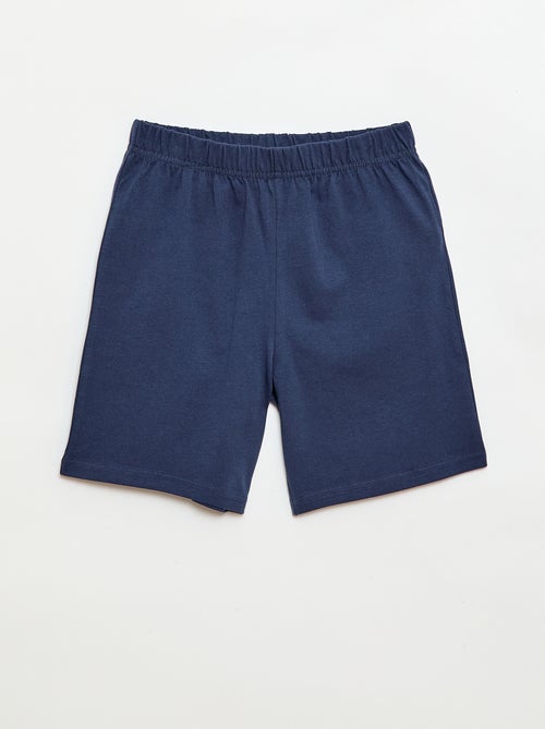 Korte 2-delige pyjamaset met tanktop en korte broek - Kiabi Korte 2-delige pyjamaset met tanktop en korte broek - Kiabi