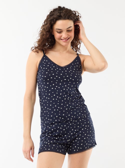 Korte 2-delige pyjamaset - Kiabi