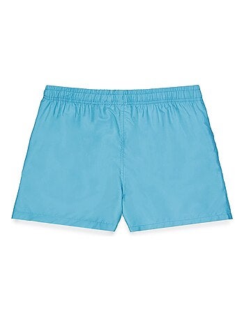 Korte boardshorts voor jongens met een semi-elastische tailleband.