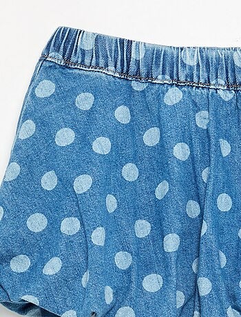 Korte bolrok met print