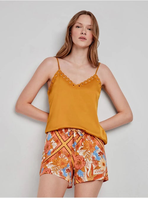 Korte broek met oosters patroon - Kiabi Korte broek met oosters patroon - Kiabi